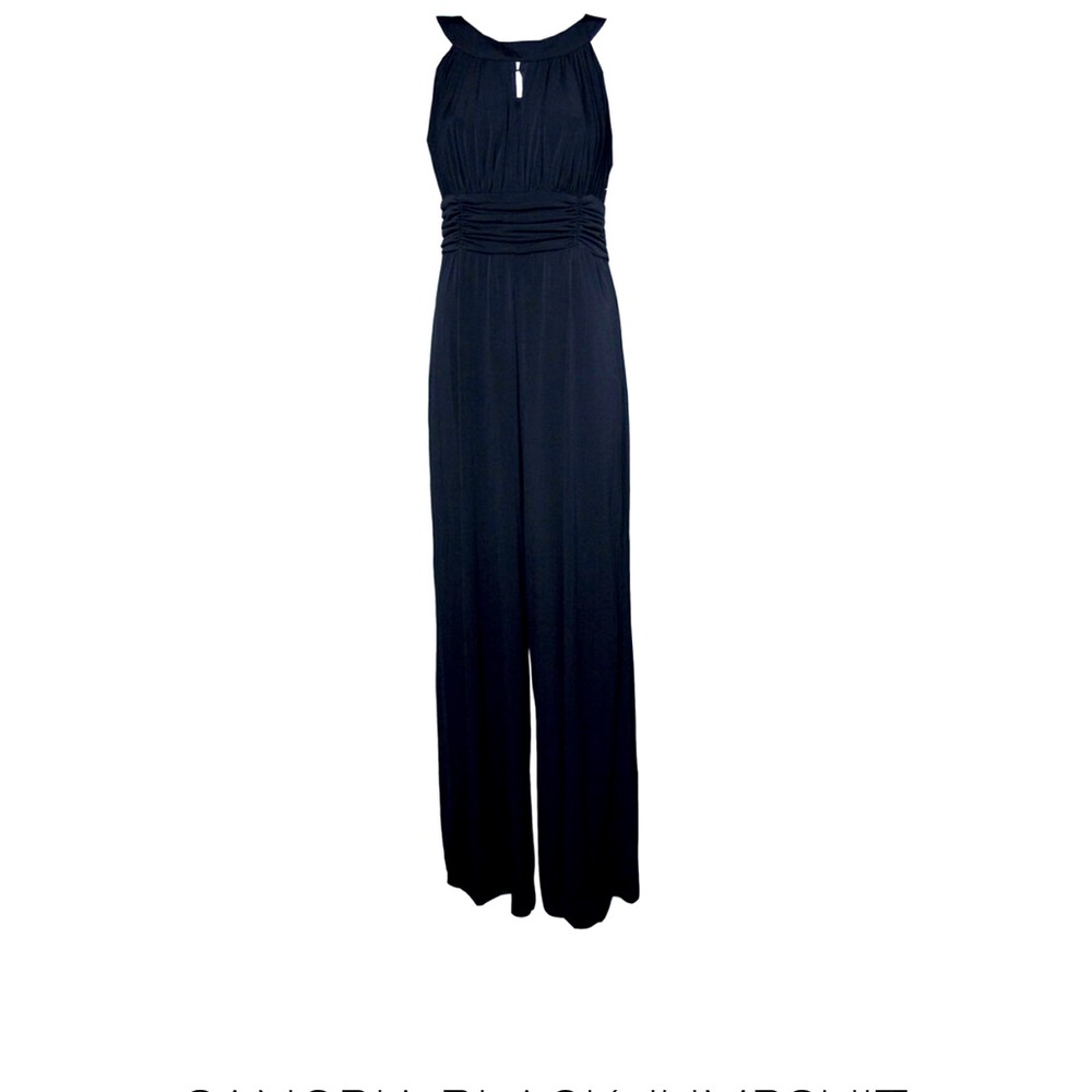 Sangria black jumpsuit - like new! Worn twice! Flowy and so comfortable.